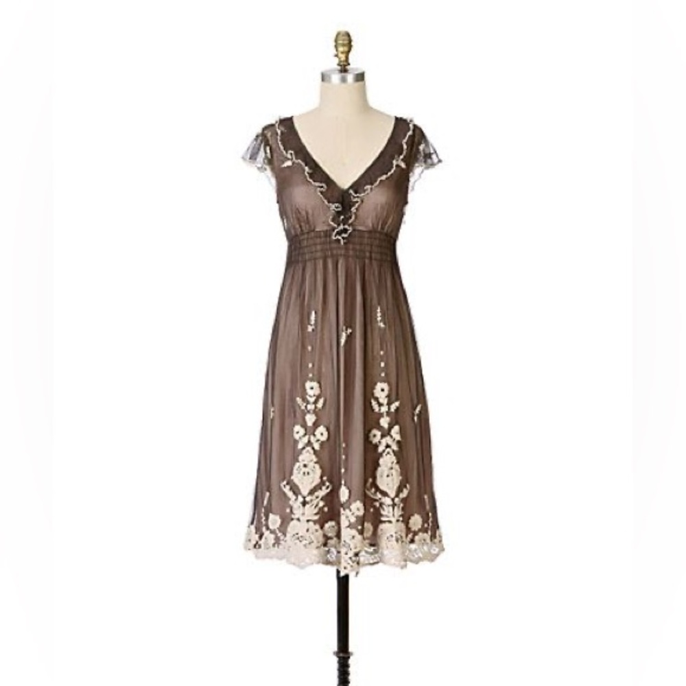 Beautiful Lithe Laurels Run Dress from Anthropologie